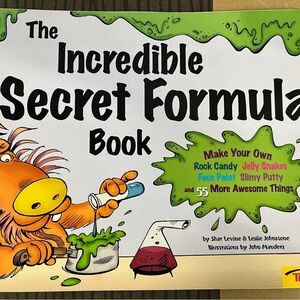 The Incredible Secret Formula Book